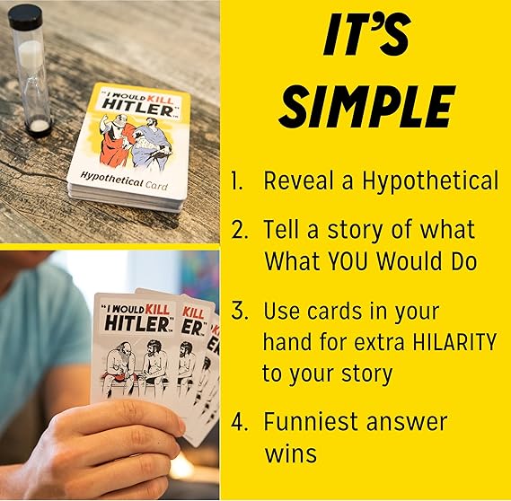 "I Would Kill Hitler" - The Adult Party Game of Hilarious Hypotheticals