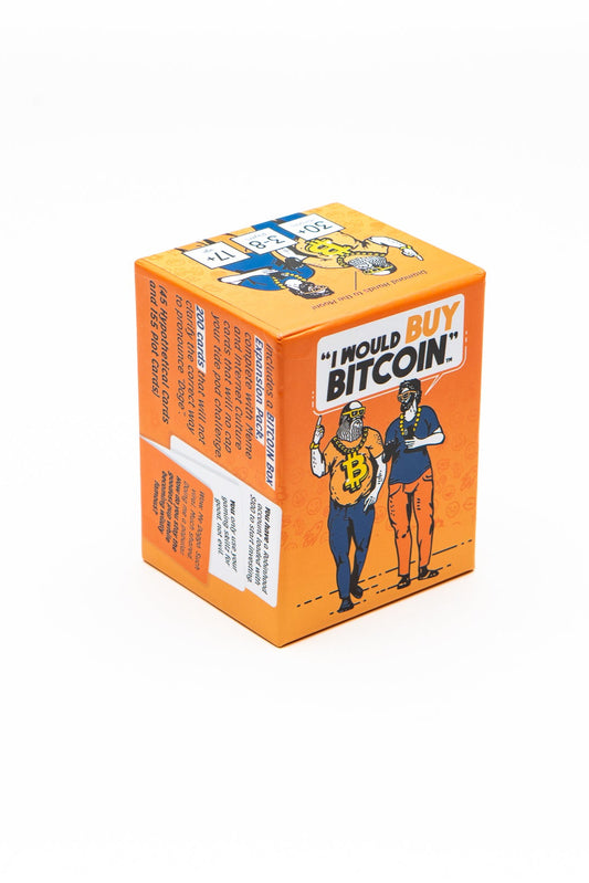 "I Would Buy Bitcoin"
