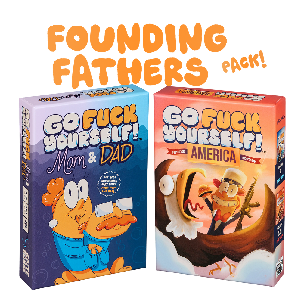 Founding Fathers Bundle (America Red & Blue + Mom & Dad)