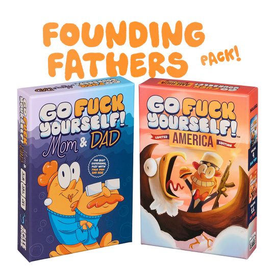 Founding Fathers Bundle (America Red & Blue + Mom & Dad)