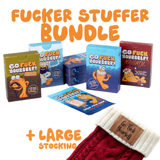 The BIG Fucker Stuffer Bundle - 5 Games + 2 exclusives + STOCKING